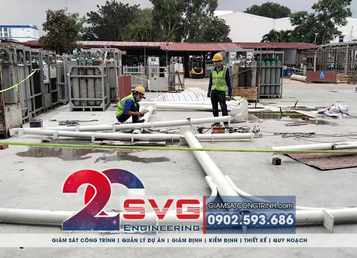 SVG Engineering là đơn vị tư vấn giám sát nhà máy Messer Bình Dương