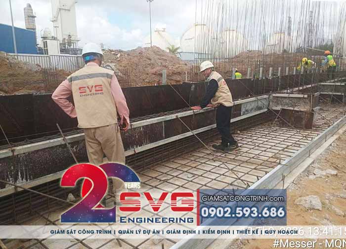 Kỹ sư giám sát công trình SVG Engineering dự án Messer