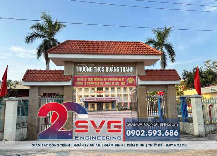 Kiểm định chất lượng công trình trường học THCS Quảng Thanh Hải Phòng